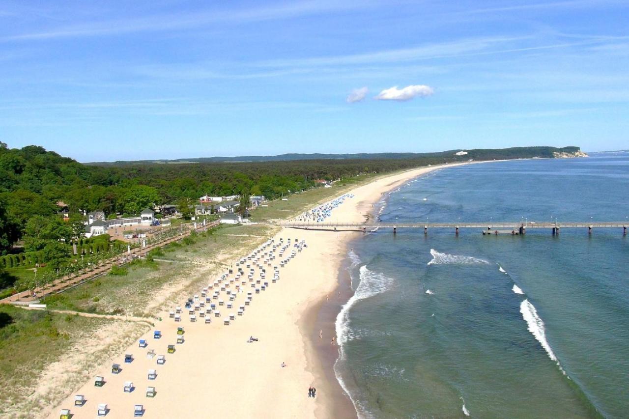 Strandnah, Balkon, Ahoi Erlebnisbad Gratis In Sellin - Strandresidenz Brandenburg Fewo 36 ゲーレン エクステリア 写真