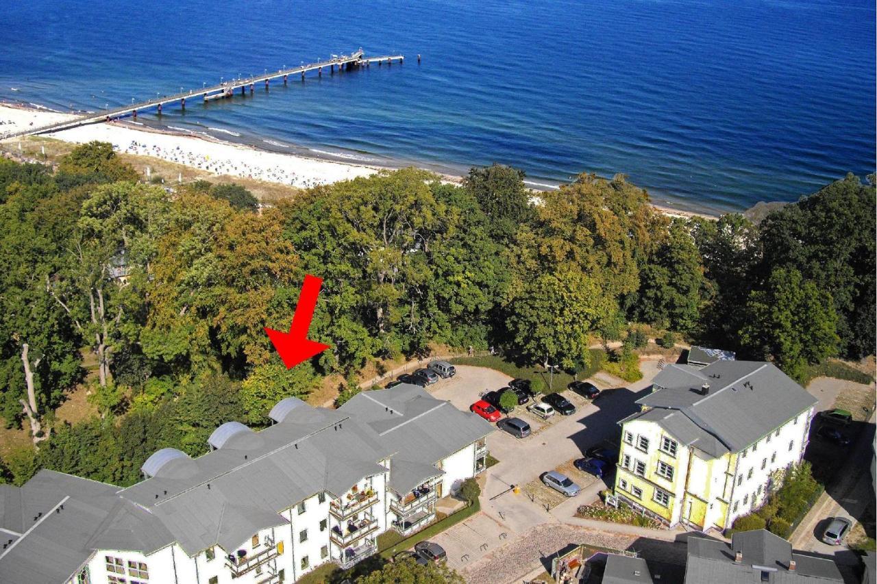 Strandnah, Balkon, Ahoi Erlebnisbad Gratis In Sellin - Strandresidenz Brandenburg Fewo 36 ゲーレン エクステリア 写真